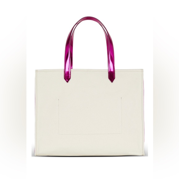 💎👜 BALMAIN NWT DUSTER
B-Army 42 Tote Bag In Canvas And Mirror-Effect Leather - Picture 4 of 9